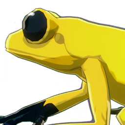 Золотая лягушка (Goldenback Frog)